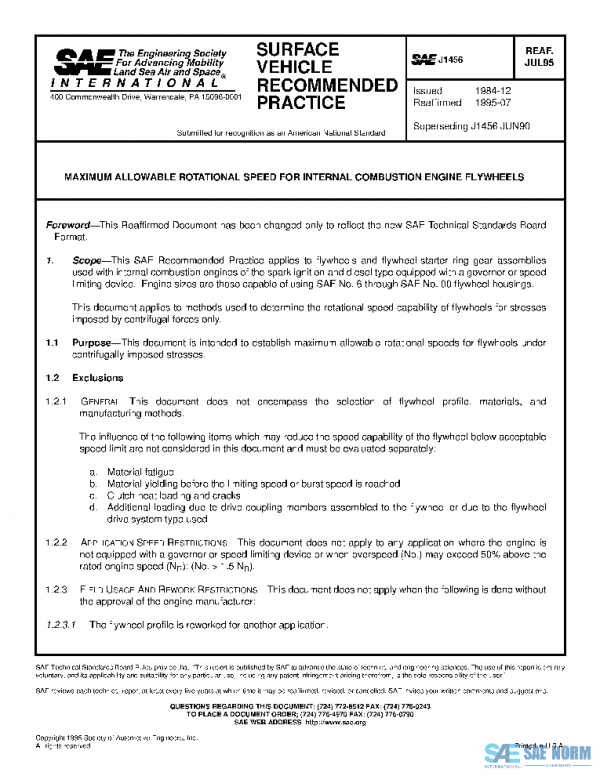 SAE J1456_199507 PDF