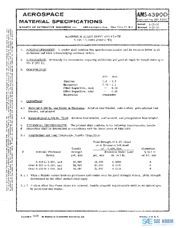 SAE AMS4390D PDF