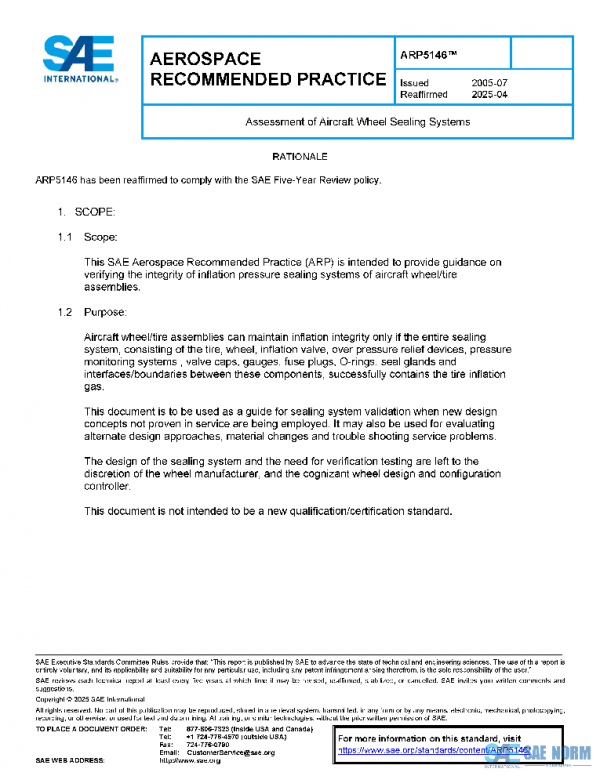 SAE ARP5146 PDF