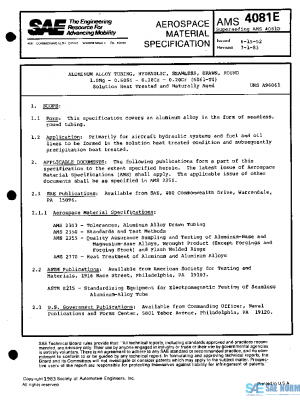 SAE AMS4081E PDF