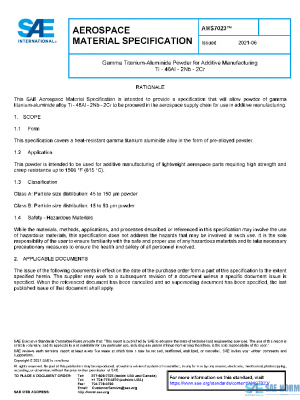 SAE AMS7023 PDF