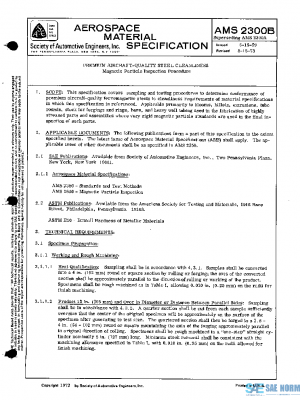 SAE AMS2300B PDF