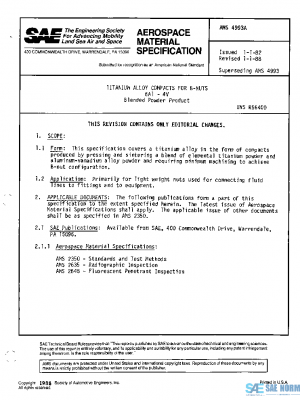 SAE AMS4993A PDF