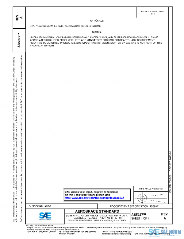 SAE AS5927A PDF