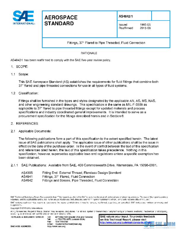 SAE AS4842/1 PDF