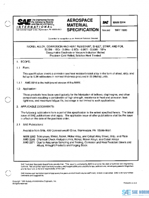 SAE MAM5914 PDF