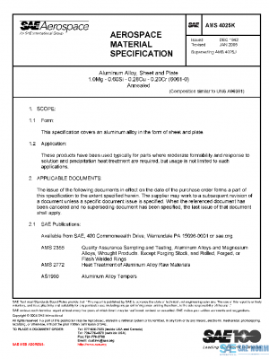 SAE AMS4025K PDF
