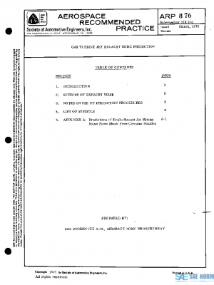 SAE ARP876 PDF