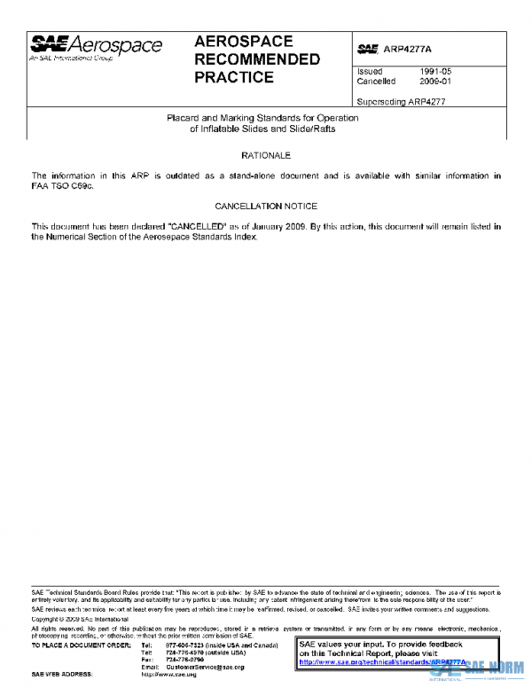 SAE ARP4277A PDF