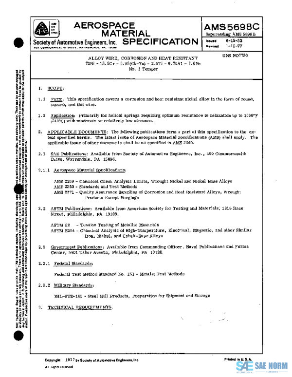 SAE AMS5698C PDF