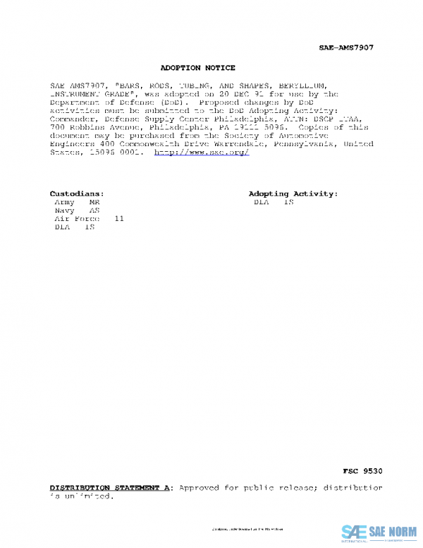 SAE AMS7907 PDF