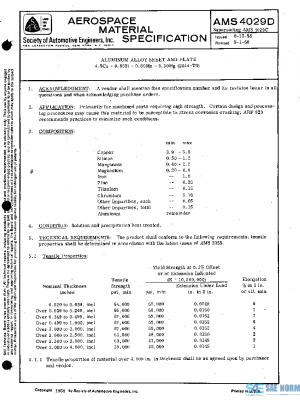SAE AMS4029D PDF