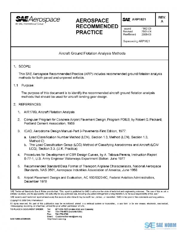 SAE ARP1821A PDF