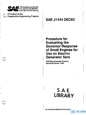 SAE J1444_198312 PDF