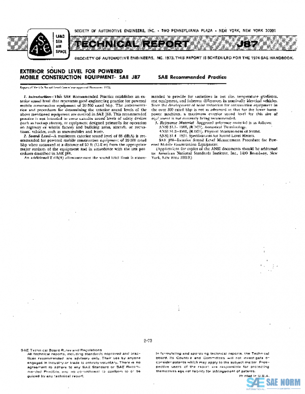SAE J87_197211 PDF