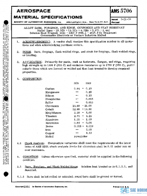SAE AMS5706 PDF