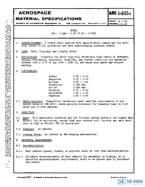 SAE AMS6485A PDF