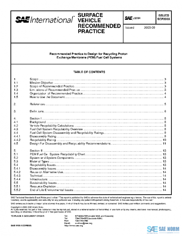 SAE J2594_200309 PDF