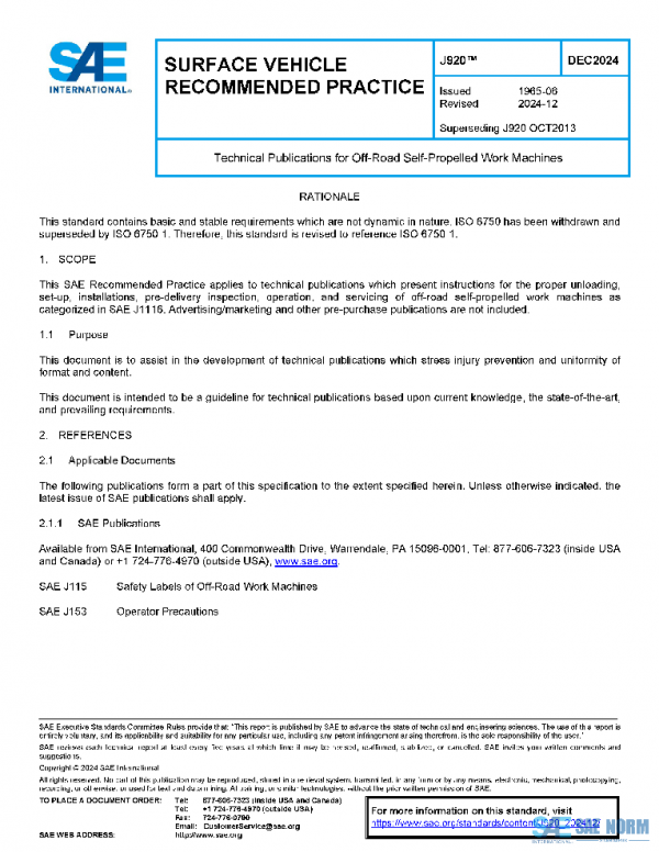SAE J920_202412 PDF