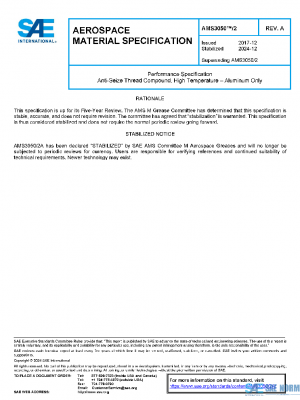 SAE AMS3050/2A PDF