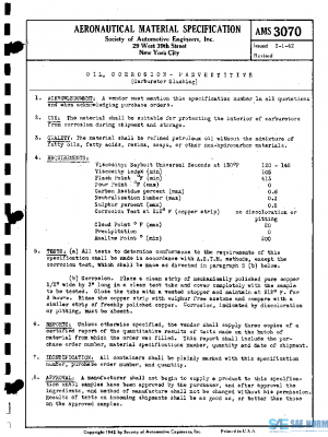 SAE AMS3070 PDF