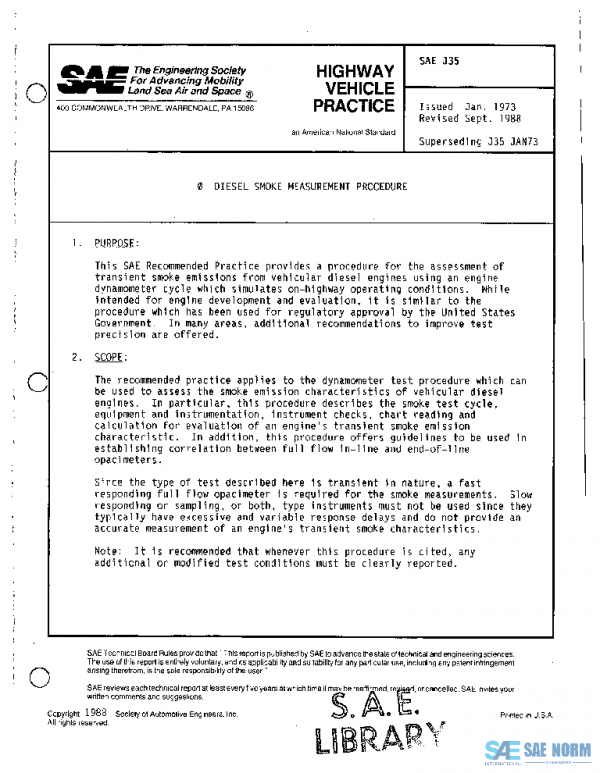 SAE J35_198809 PDF SAE J35_198809 PDF