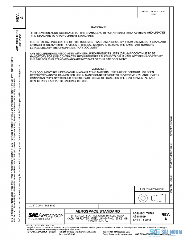 SAE AS115901A PDF