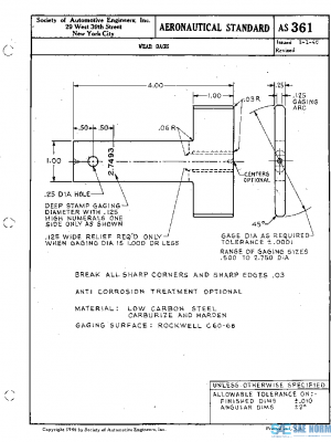 SAE AS361 PDF