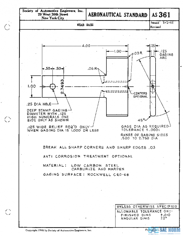 SAE AS361 PDF