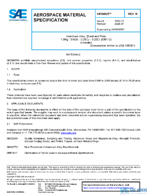 SAE AMS4025N PDF