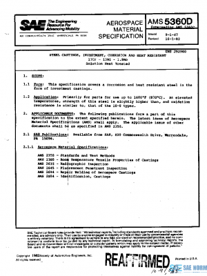 SAE AMS5360D PDF