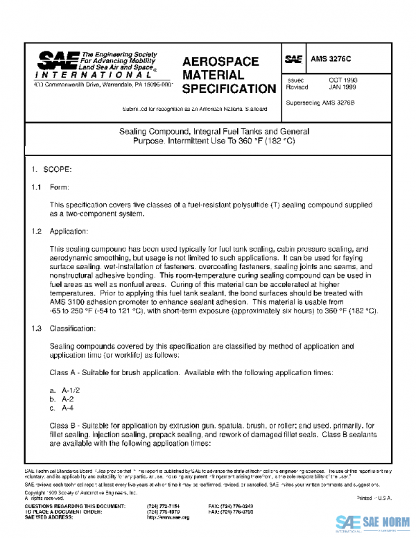 SAE AMS3276C PDF