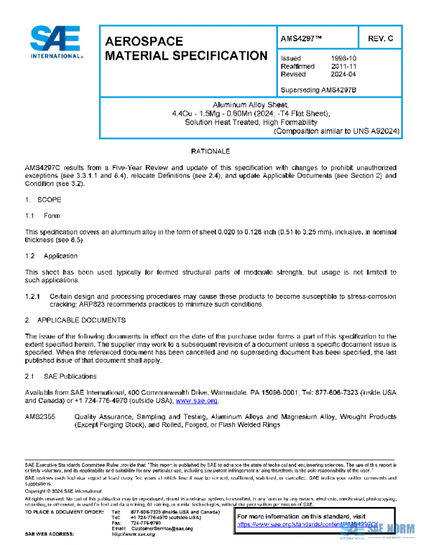 SAE AMS4297C PDF