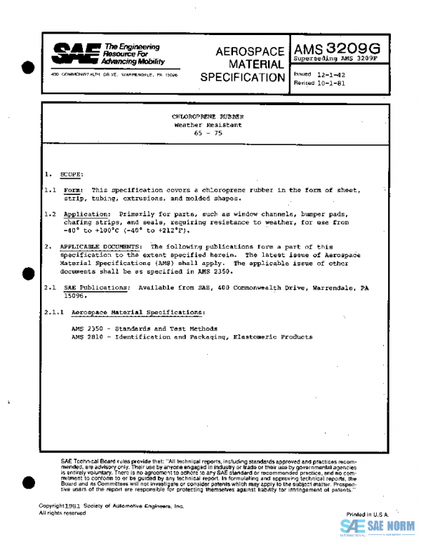 SAE AMS3209G PDF
