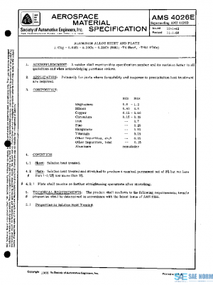SAE AMS4026E PDF