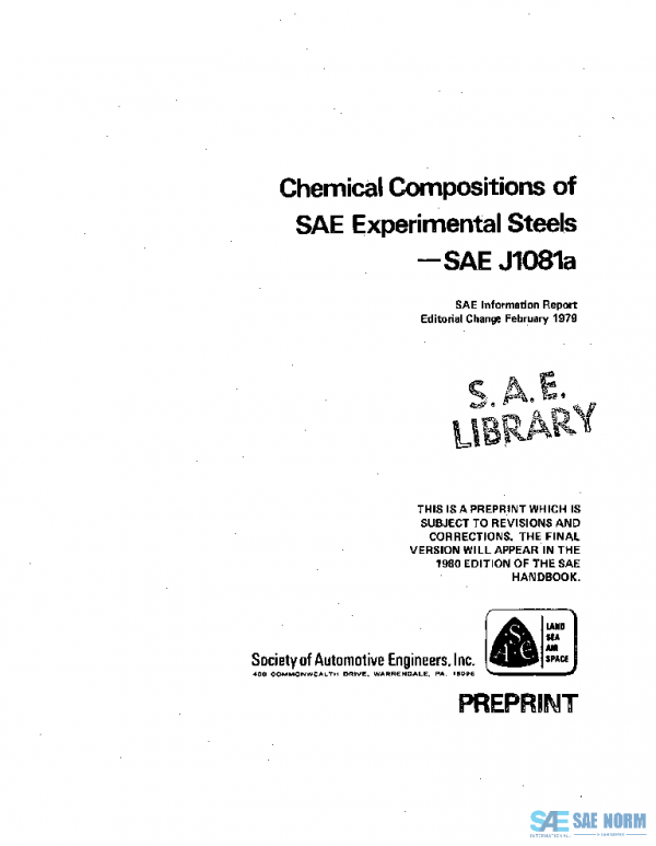 SAE J1081A_197902 PDF SAE J1081A_197902 PDF