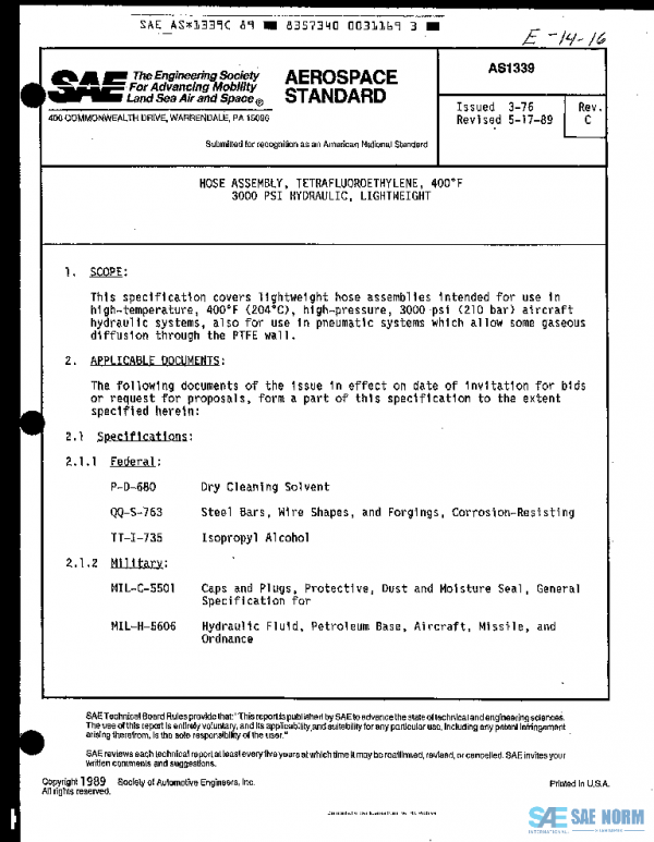 SAE AS1339C PDF