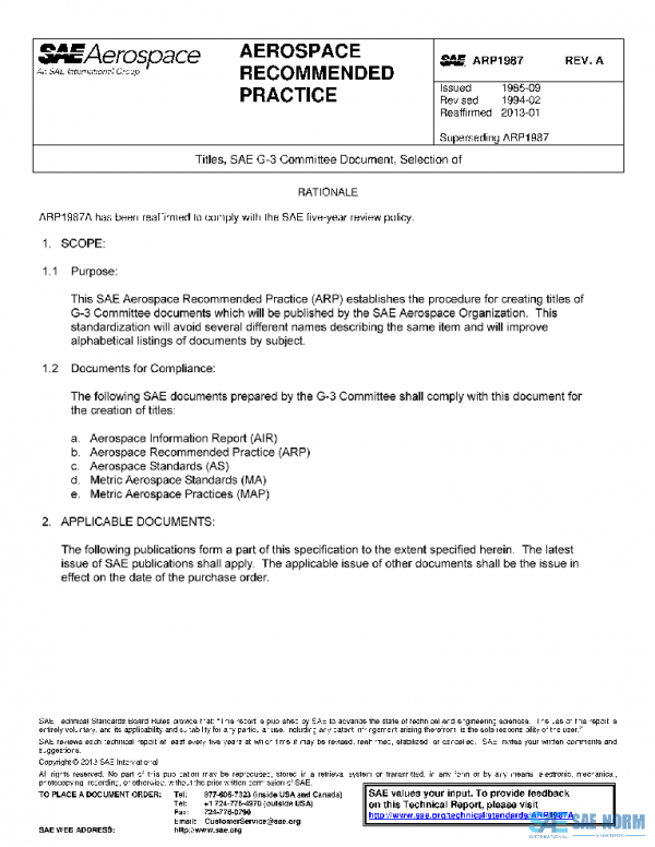 SAE ARP1987A PDF