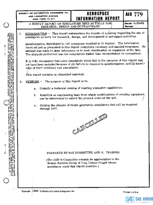 SAE AIR779 PDF