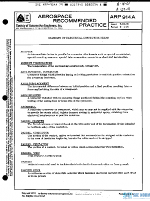SAE ARP914A PDF