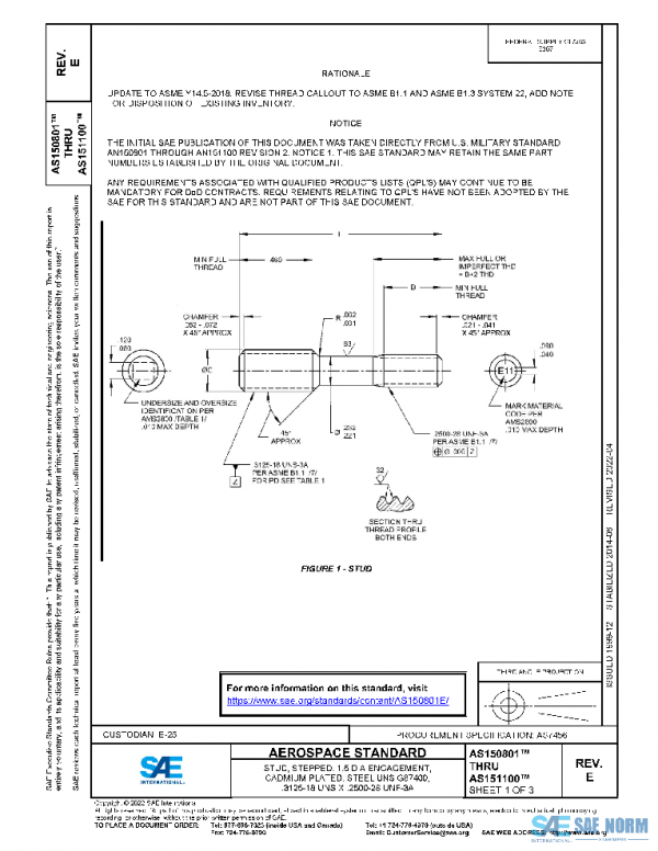 SAE AS150801E PDF