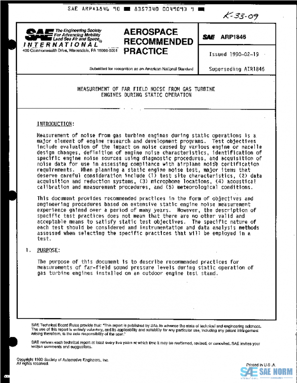 SAE ARP1846 PDF SAE ARP1846 PDF