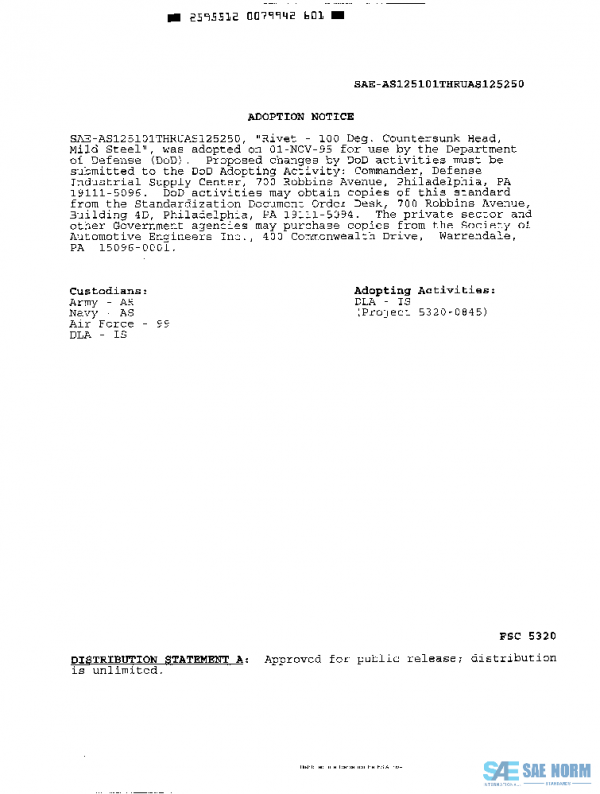 SAE AS125101 PDF SAE AS125101 PDF