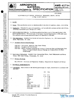 SAE AMS4071H PDF