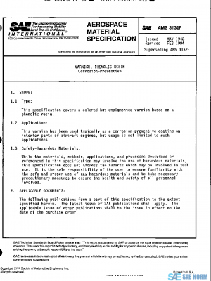 SAE AMS3132F PDF