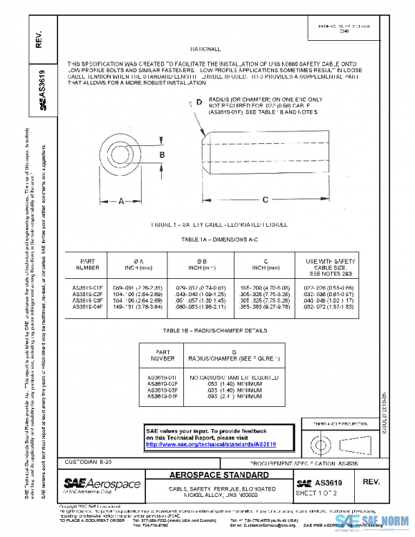 SAE AS3619 PDF