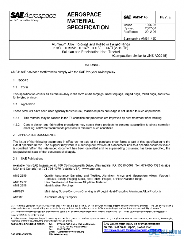 SAE AMS4143E PDF