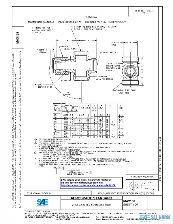 SAE MA2158 PDF SAE MA2158 PDF