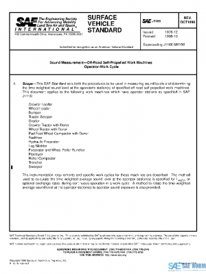 SAE J1166_199810 PDF