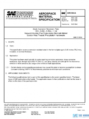 SAE AMS5864A PDF